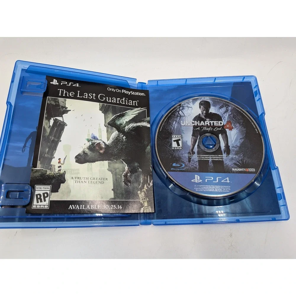 Uncharted 4 A Thief's End PS4 PlayStation 4 Naughty Dog Action Adventure Game